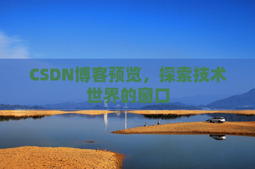 CSDN博客预览，探索技术世界的窗口